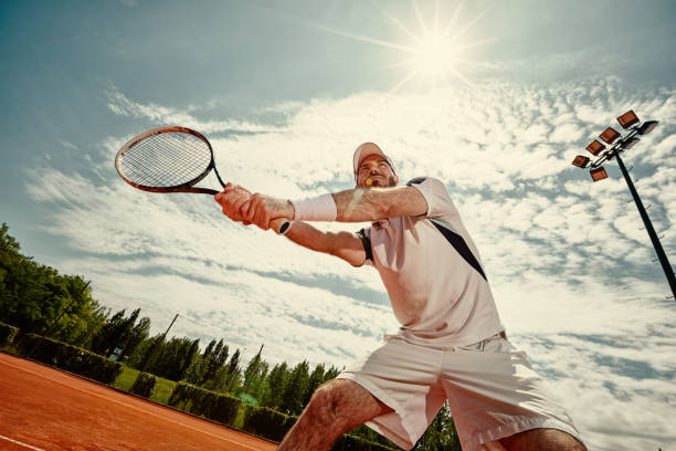 istock Tennis player playing tennis 656998574