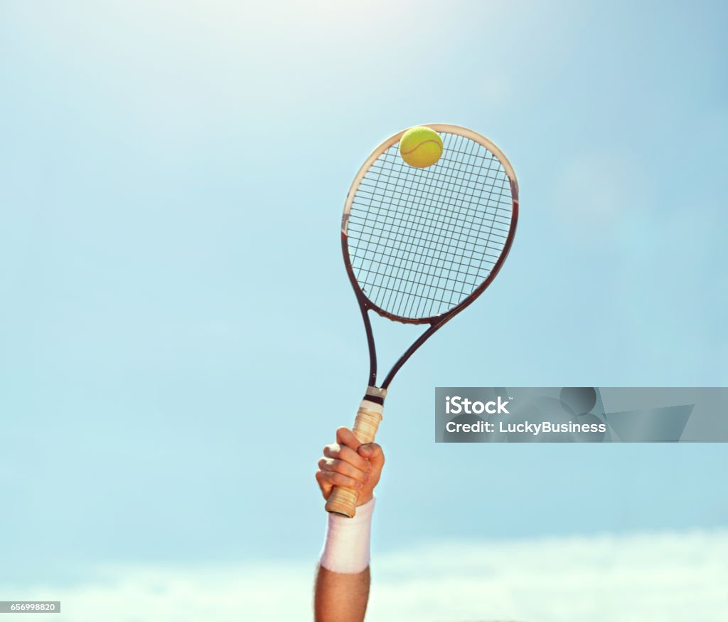 Tennis racket Close up of tennis racket Tennis Racket Stock Photo