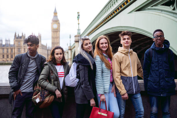 istock College Students on travel to London 657001678