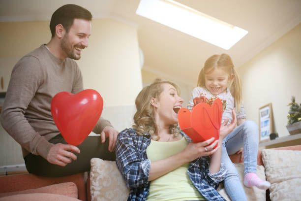 istock Family with one child. 657006416