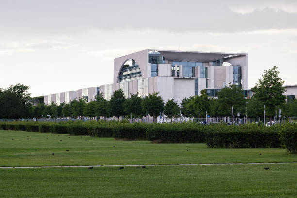 istock Stone and glass parliament building in Berlin 657020236