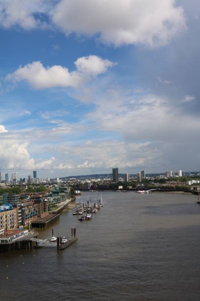 istock River Thames view from Tower Bridge in London, United Kingdom 657020788