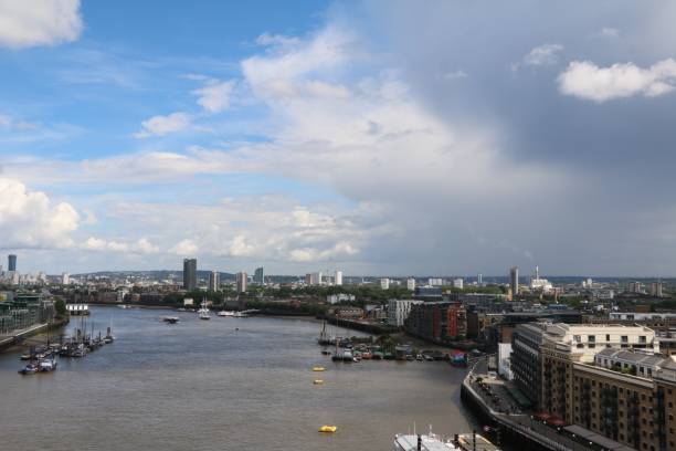 istock River Thames view from Tower Bridge in London, United Kingdom 657021138