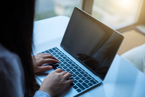 istock Woman using laptop laptop 657045592
