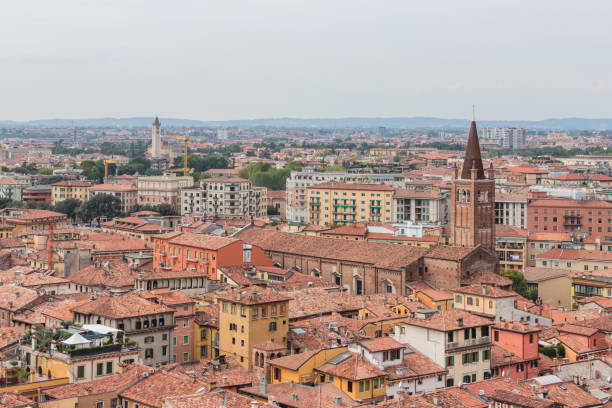 istock View from the bell tower Torre Dei Lamberti in Verona 657060352
