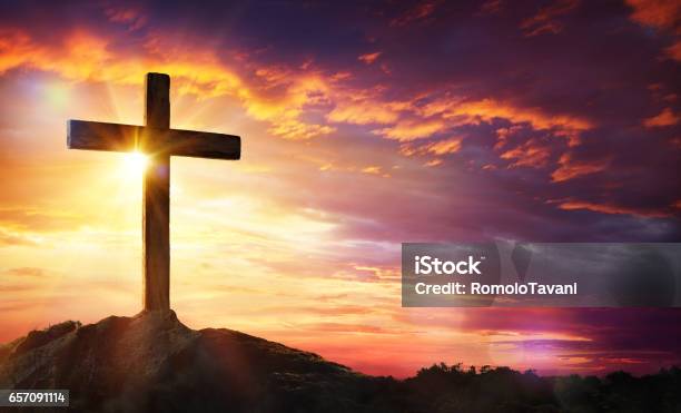 Crucifixion Of Jesus Christ Stock Photo - Download Image Now - Religious Cross, Jesus Christ, Christianity