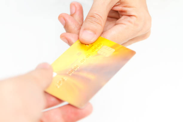 istock Online payment, hands holding a credit card and using for online shopping,shoping card,shoping content. 657094330