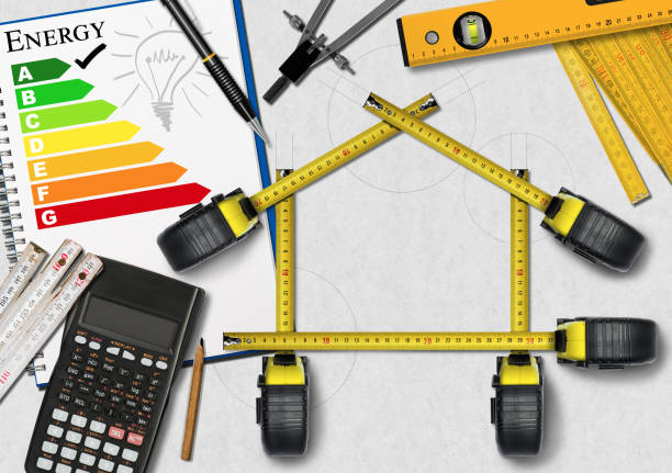 istock Energy Efficiency - Project of Ecological House 657107272