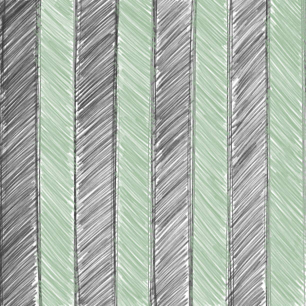 handrawn シェブロン パターン。 - chevron pattern zigzag doodle ストックフォトと画像