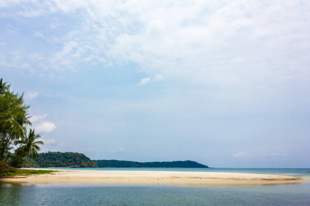 beach sea sky  in Thailand for background
