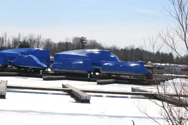 Photo of Boat Berth & Boats (Winter)