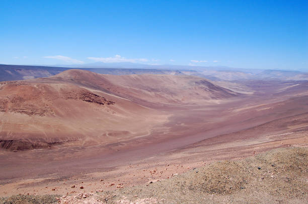Atacama Desert in Chile stock photo
