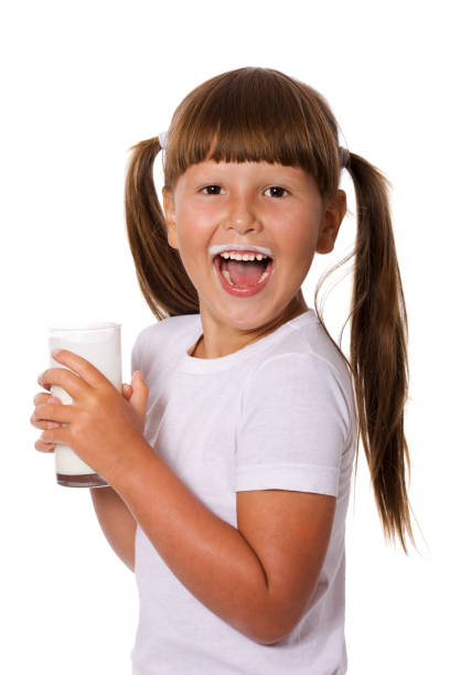 istock Girl loves milk 657184382