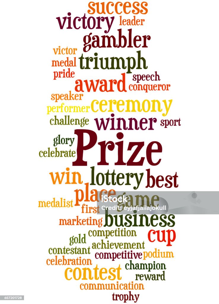 Proze Word Prize Word Cloud Concept 3 Stock Illustration - Download Image Now ...