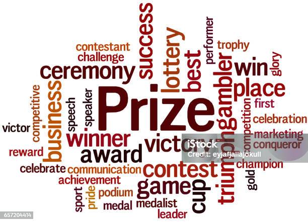 Proze Word Prize Word Cloud Concept 8 Stock Illustration - Download Image Now ...