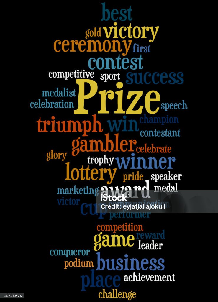 Proze Word Prize Word Cloud Concept 4 Stock Illustration - Download Image Now ...