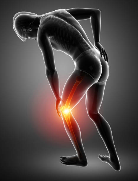 istock Male Knee pain 657268228