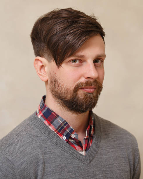 istock Men's haircut fashionable 657283214