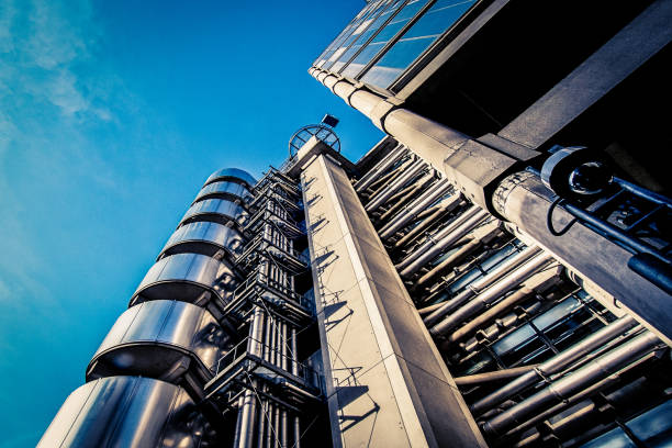 istock Looking up at Lloyds of London 657289856