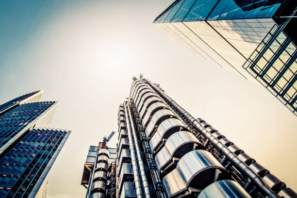 istock Looking up at Lloyds of London 657289970