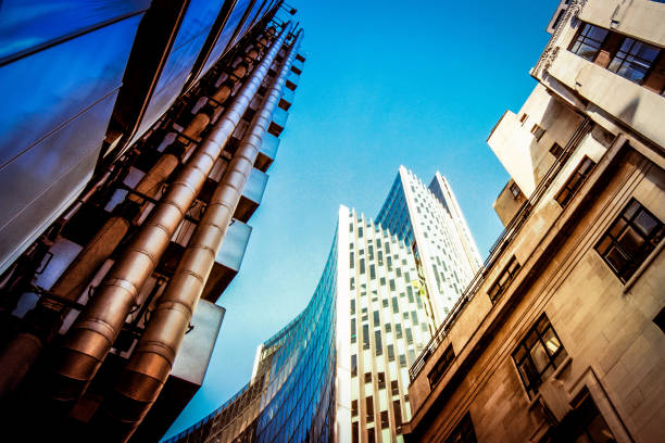 istock Looking up at Lloyds of London 657321450