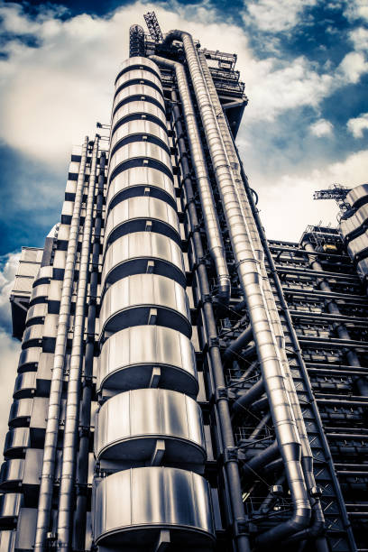 istock Futuristic Architecture with Famous Lloyd Building, London 657338914