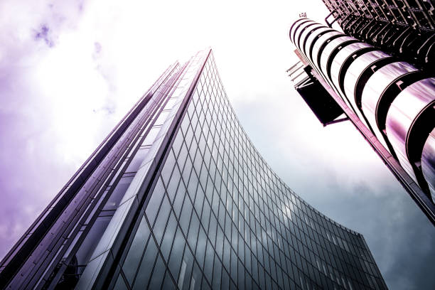 istock Futuristic Architecture with Famous Lloyd Building, London 657339736