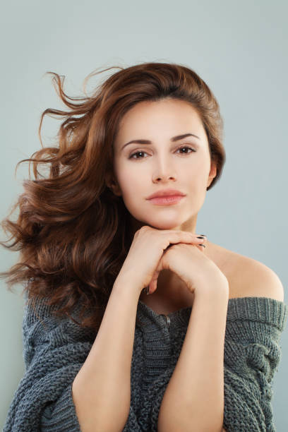 istock Smiling Model Woman with Red Curly Hair 657351586