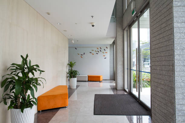 マンション エントランス - business travel luxury indoors plant ストックフォトと画像