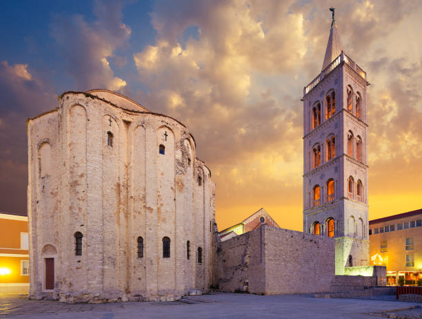 istock ancient church in Zadar, Croatia. 657384900