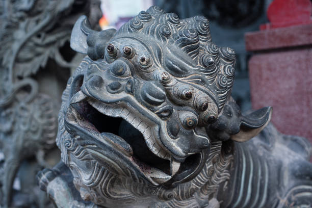 istock Ornamental sculpture dragon in Malaysia 657422292