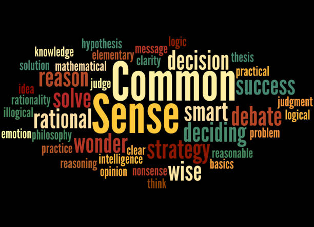 Common Sense Definition Simple 70+ Common Sense Saying Illustrations Stock Illustrations, Royalty-Free ...