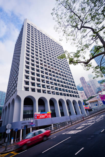 istock Modern building in HongKong 657428804
