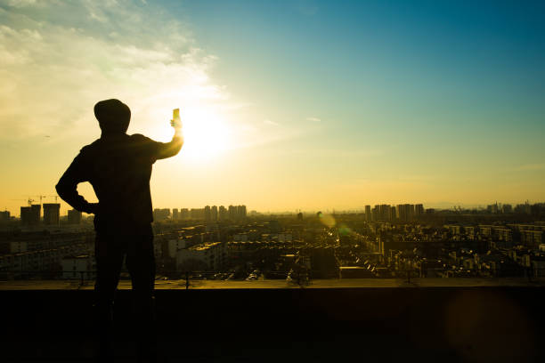 istock Taking Selfie at City Skyline 657449754