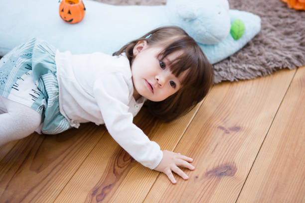 istock Parent-child room decorations for Halloween 657453274