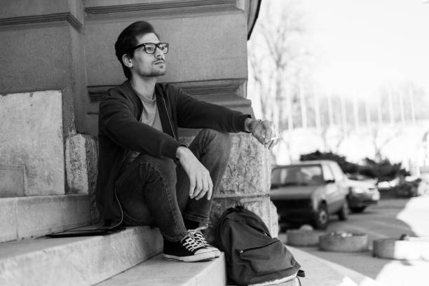 istock Hipster student enjoing the day 657467756