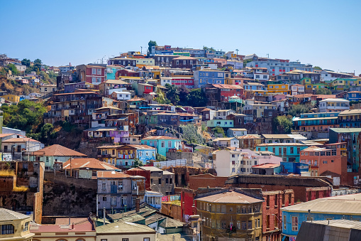 Paisaje urbano de Valparaíso, Chile photo