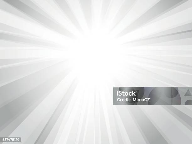 Gray Rays Icon Gray Rays Background Stock Illustration - Download Image Now - Sunbeam ...