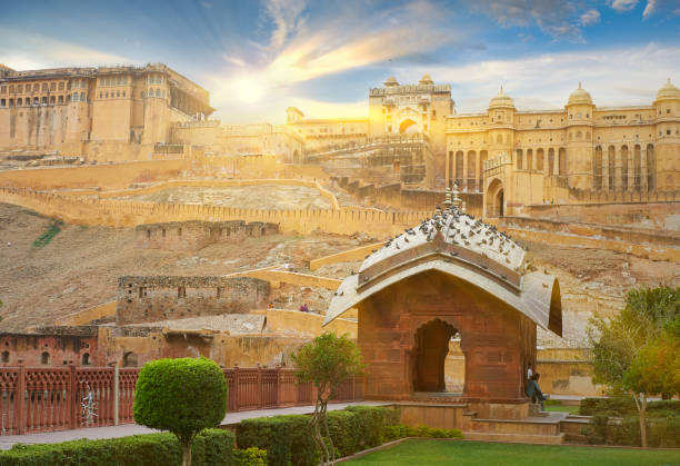 istock Amer Fort  is located in Amer, Rajasthan, India. 657485344