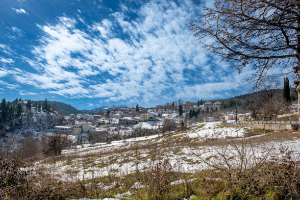 istock Lake Plastira on winter 657489888