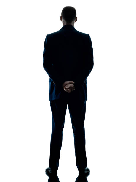 istock business man standing rear view isolated 657492470