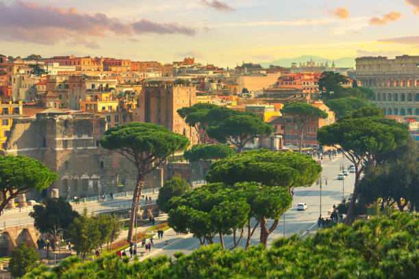 Streets of Rome, Lazio, Italy