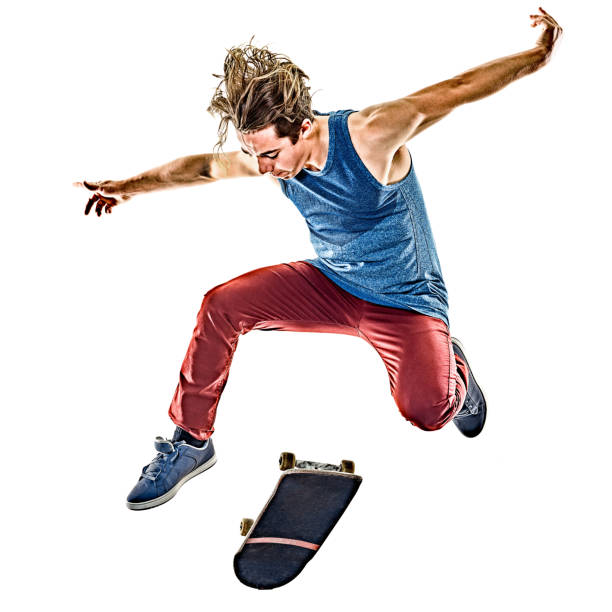 istock skateboarder young teenager man isolated 657499158