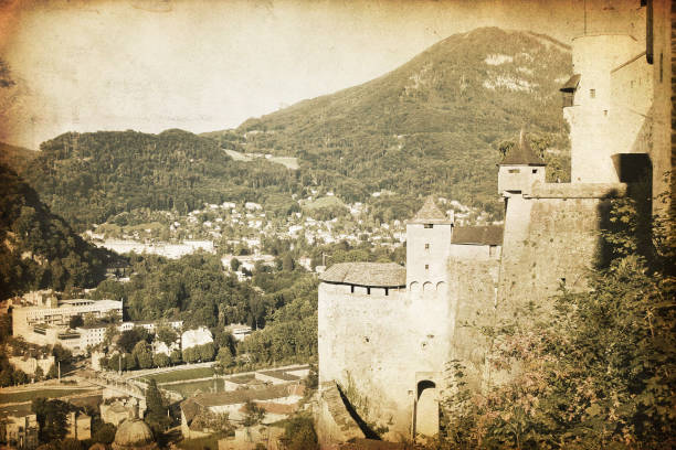 istock views of german cities in vintage style 657504640