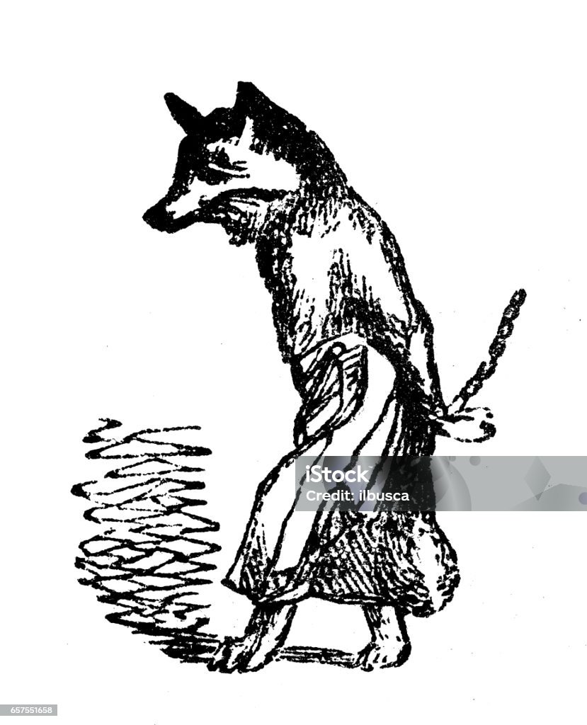 Humanized Fox Humanized Animals Illustrations Fox Stock Illustration - Download Image ...