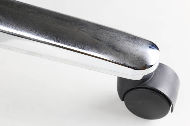 istock Chairs aluminium legs shine before and after 657554468