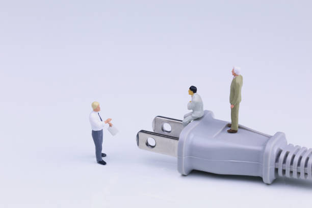 istock Corporate outlet Plug and miniature 657558620