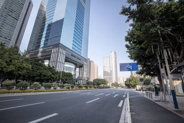 istock Road in the city 657558628