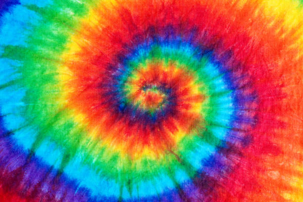 tie dye pattern abstract background. - tie die imagens e fotografias de stock