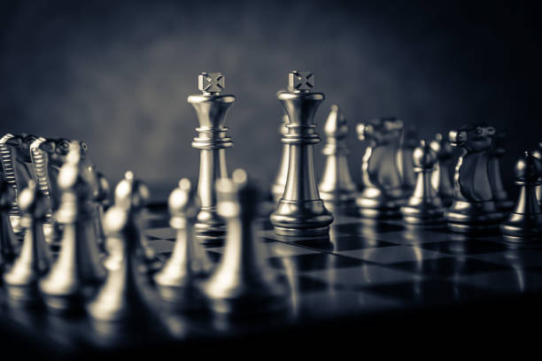 istock chess board game concept of business ideas 657567840